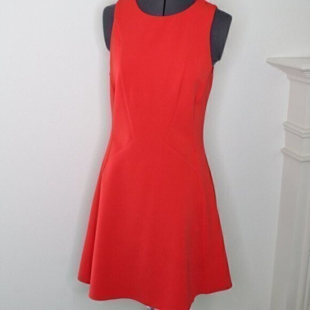 Topshop dress size 6 Orange/red dress